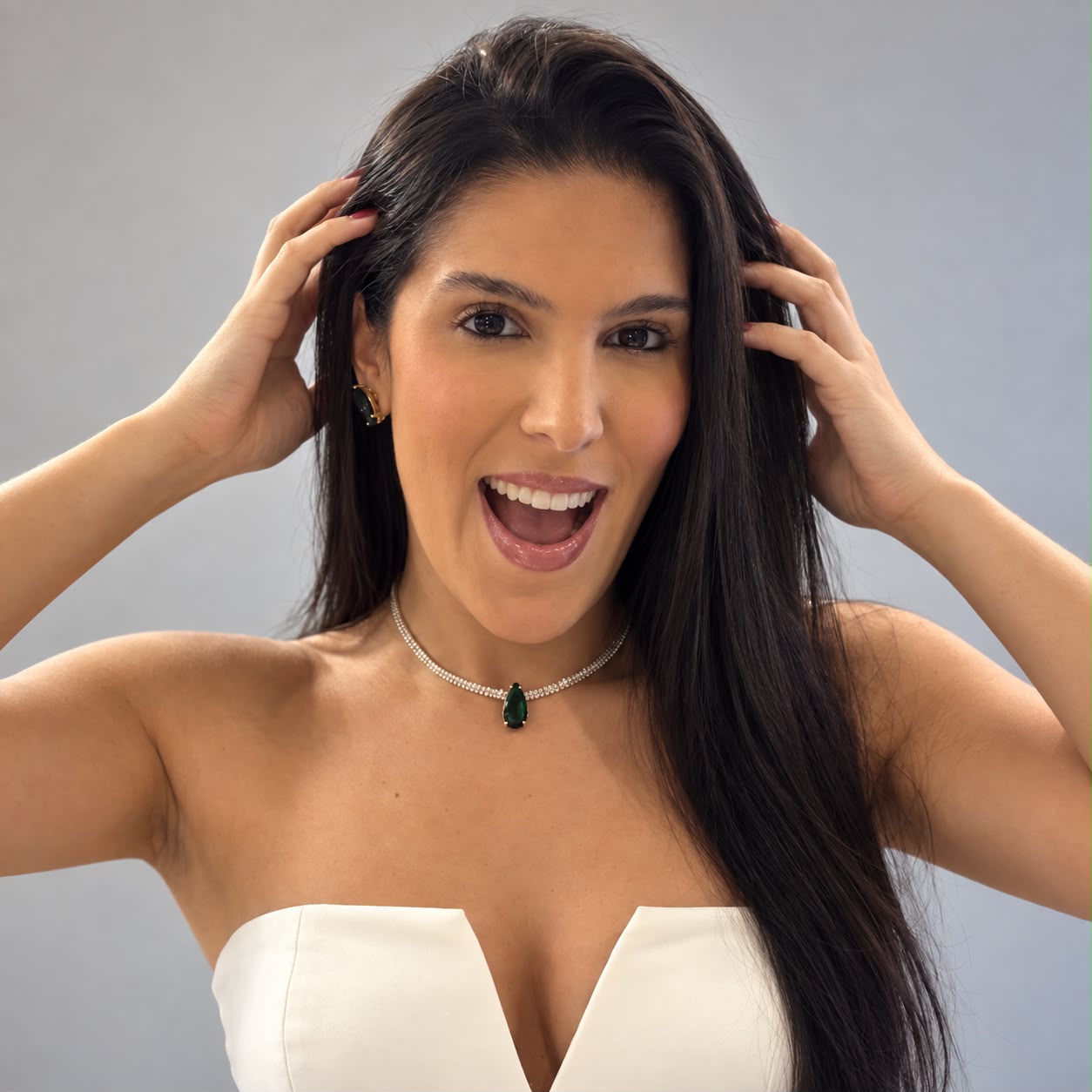 Raísa Gosch sorrindo